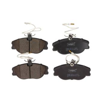 Jeu de 4 plaquettes de frein avant MAXGEAR OEM 425109 Jeu de 4 plaquettes de frein avant MAXGEAR OEM 425109