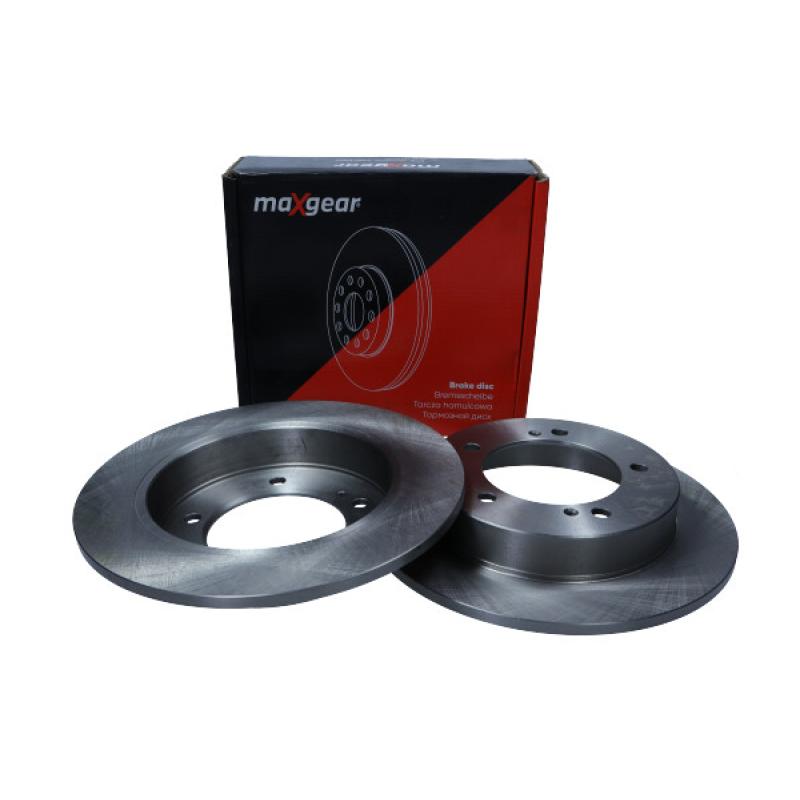Jeu de 2 disques de frein avant MAXGEAR 19-0919 - Visuel 1