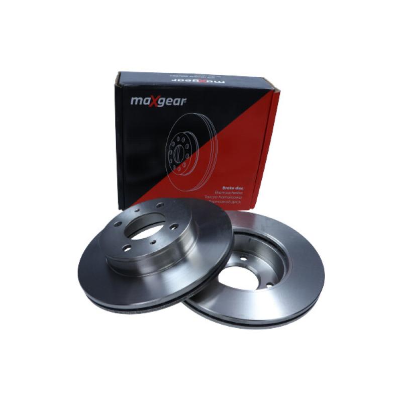 Jeu de 2 disques de frein avant MAXGEAR 19-0934 - Visuel 1