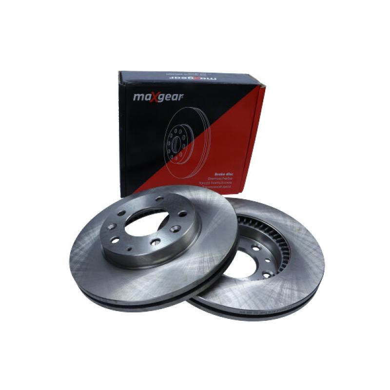 Jeu de 2 disques de frein avant MAXGEAR 19-0944 - Visuel 1