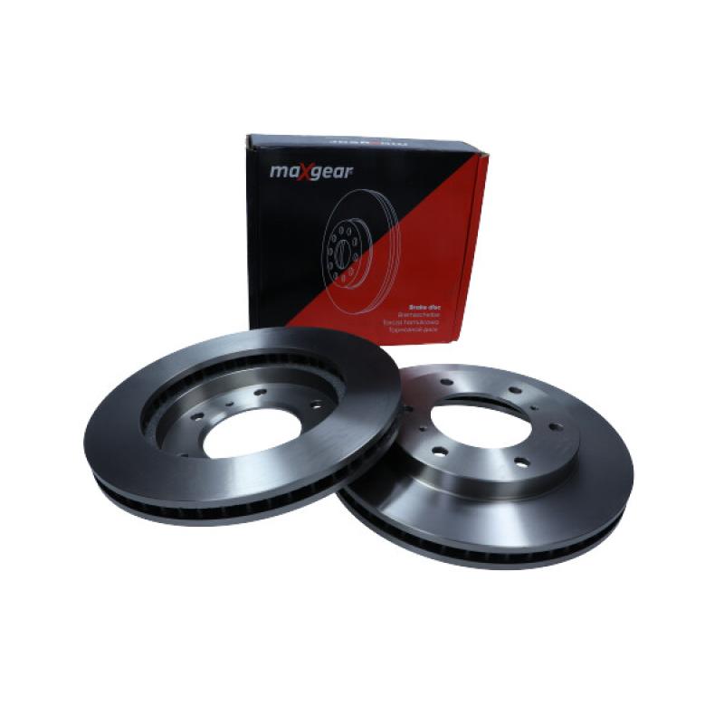 Jeu de 2 disques de frein avant MAXGEAR 19-0948 - Visuel 1