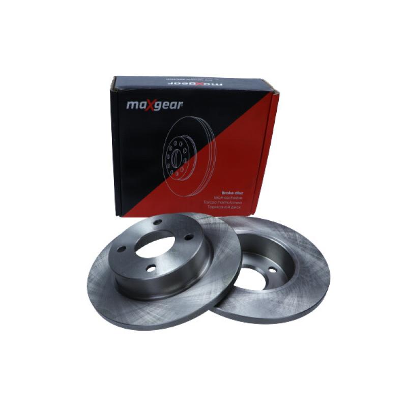 Jeu de 2 disques de frein avant MAXGEAR 19-0953 - Visuel 1