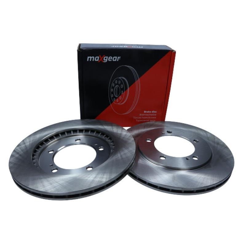 Jeu de 2 disques de frein avant MAXGEAR 19-0960 - Visuel 1