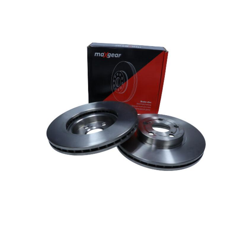 Jeu de 2 disques de frein avant MAXGEAR 19-0968 - Visuel 1