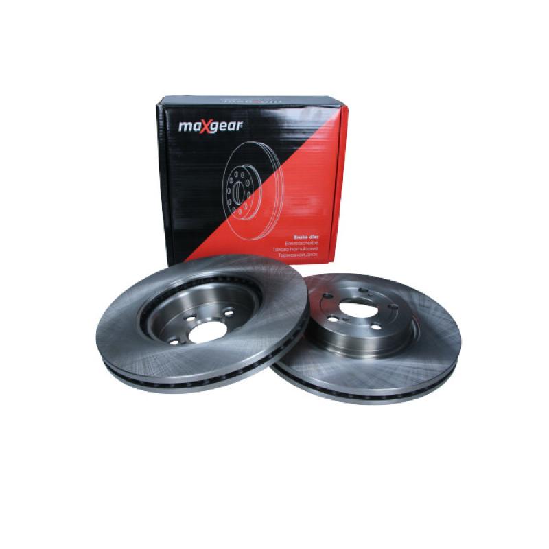 Jeu de 2 disques de frein avant MAXGEAR 19-0969 - Visuel 1