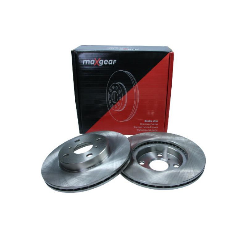 Jeu de 2 disques de frein avant MAXGEAR 19-0970 - Visuel 1