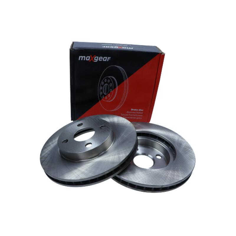 Jeu de 2 disques de frein avant MAXGEAR 19-0972 - Visuel 1