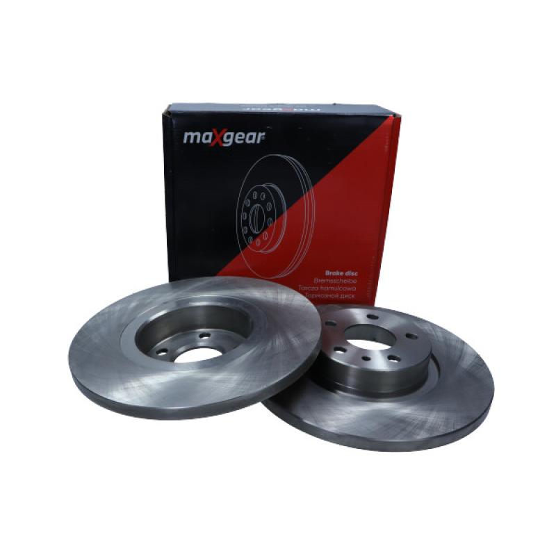 Jeu de 2 disques de frein avant MAXGEAR 19-0991 - Visuel 1