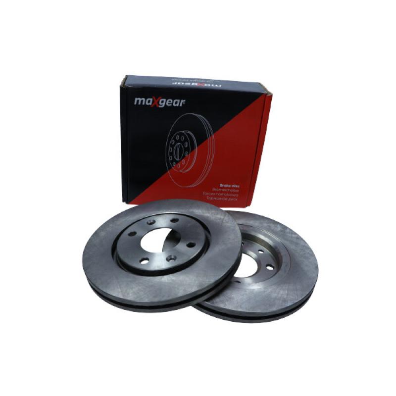 Jeu de 2 disques de frein avant MAXGEAR 19-1003 - Visuel 1