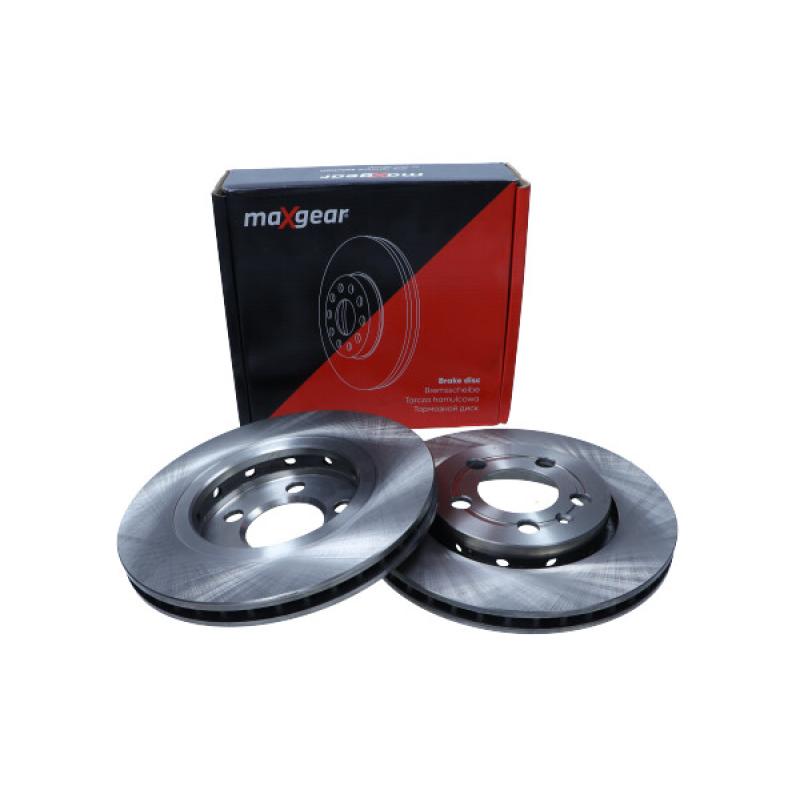 Jeu de 2 disques de frein arrière MAXGEAR 19-1027 - Visuel 1
