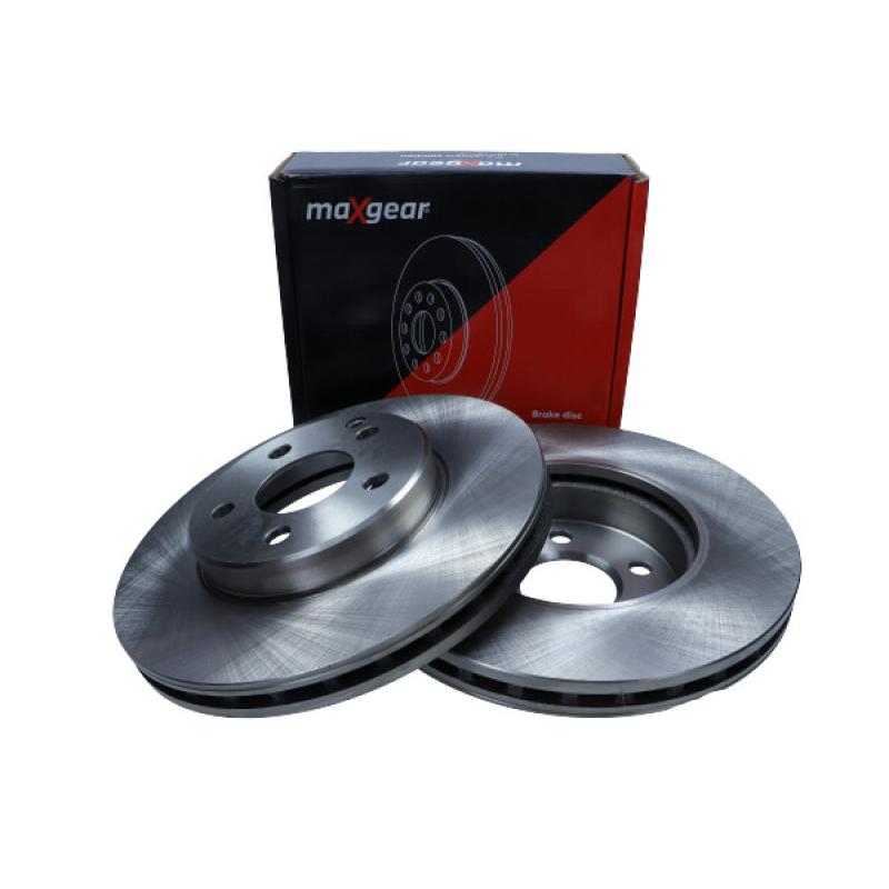 Jeu de 2 disques de frein avant MAXGEAR 19-1034 - Visuel 1