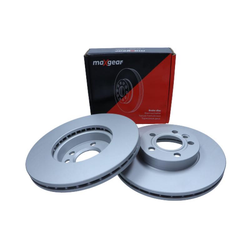 Jeu de 2 disques de frein avant MAXGEAR 19-1035MAX - Visuel 1