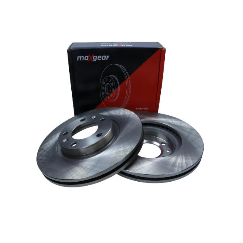 Jeu de 2 disques de frein avant MAXGEAR 19-1038 - Visuel 1