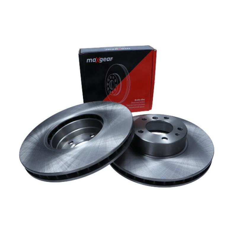 Jeu de 2 disques de frein avant MAXGEAR 19-1043 - Visuel 1