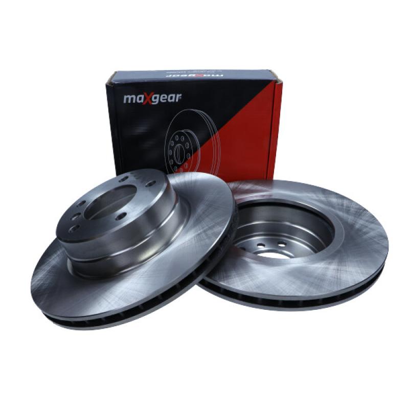 Jeu de 2 disques de frein avant MAXGEAR 19-1053 - Visuel 1