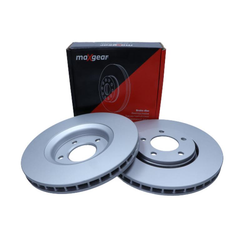 Jeu de 2 disques de frein avant MAXGEAR 19-1054MAX - Visuel 1