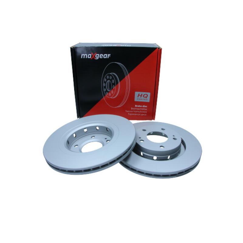 Jeu de 2 disques de frein avant MAXGEAR 19-1057MAX - Visuel 1