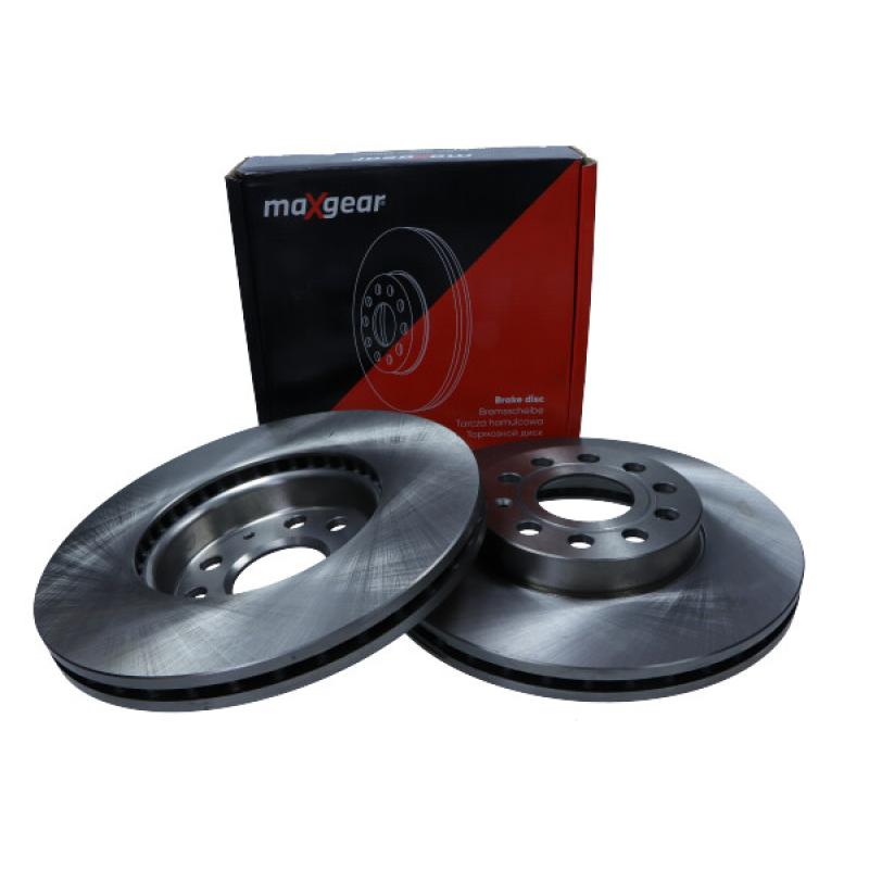 Jeu de 2 disques de frein avant MAXGEAR 19-1059 - Visuel 1