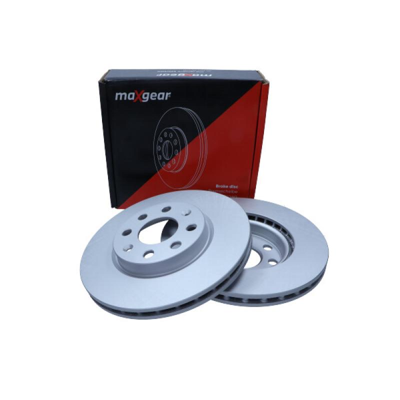 Jeu de 2 disques de frein avant MAXGEAR 19-1063MAX - Visuel 1
