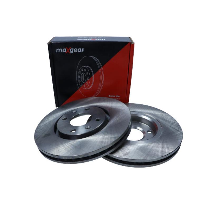 Jeu de 2 disques de frein avant MAXGEAR 19-1067 - Visuel 1