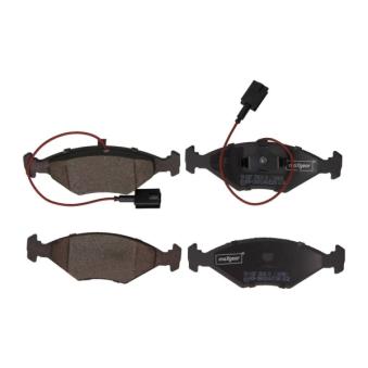 Jeu de 4 plaquettes de frein avant MAXGEAR OEM 7074616