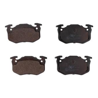 Jeu de 4 plaquettes de frein arrière MAXGEAR OEM 96666971