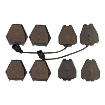 Jeu de 4 plaquettes de frein avant MAXGEAR OEM 4B3698151