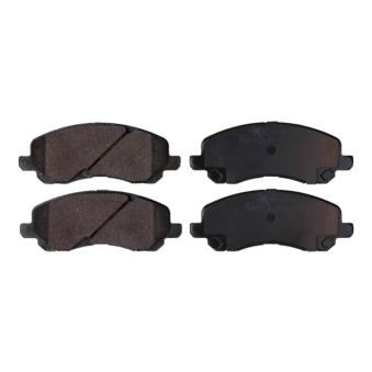 Jeu de 4 plaquettes de frein avant MAXGEAR OEM MZ690348 Jeu de 4 plaquettes de frein avant MAXGEAR OEM MZ690348