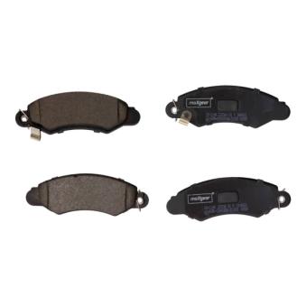 Jeu de 4 plaquettes de frein avant MAXGEAR OEM 5520080E10