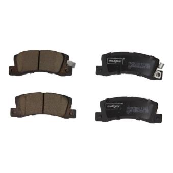 Jeu de 4 plaquettes de frein arrière MAXGEAR OEM 0446612020