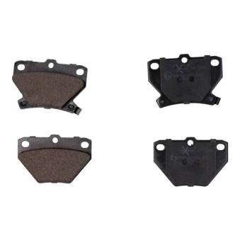 Jeu de 4 plaquettes de frein arrière MAXGEAR OEM 0446652010 Jeu de 4 plaquettes de frein arrière MAXGEAR OEM 0446652010