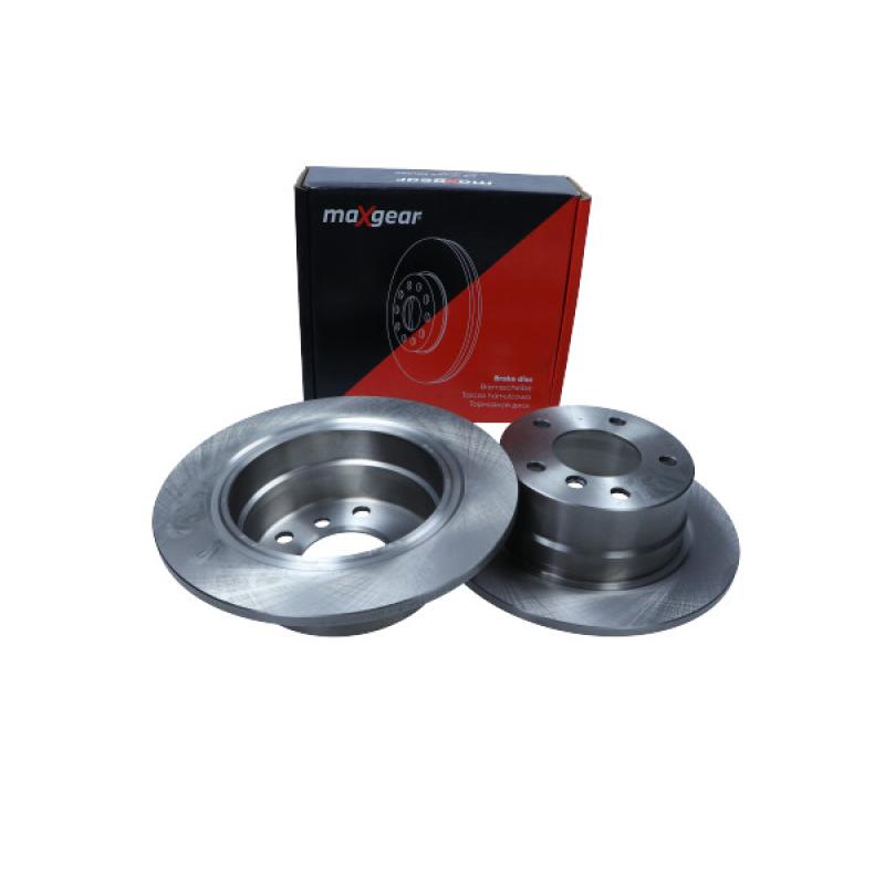 Jeu de 2 disques de frein arrière MAXGEAR 19-1197 - Visuel 1
