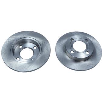 Jeu de 2 disques de frein arrière MAXGEAR 19-1208