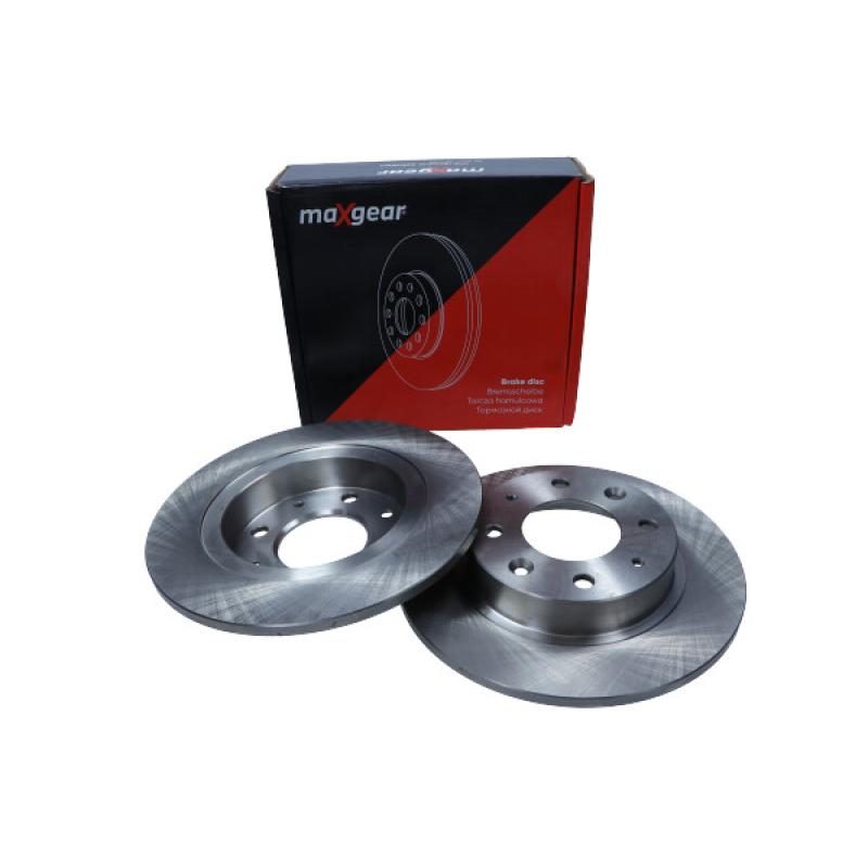 Jeu de 2 disques de frein arrière MAXGEAR 19-1209 - Visuel 1