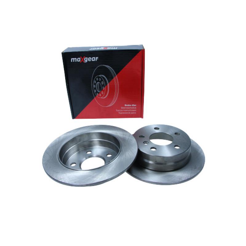 Jeu de 2 disques de frein arrière MAXGEAR 19-1225 - Visuel 1