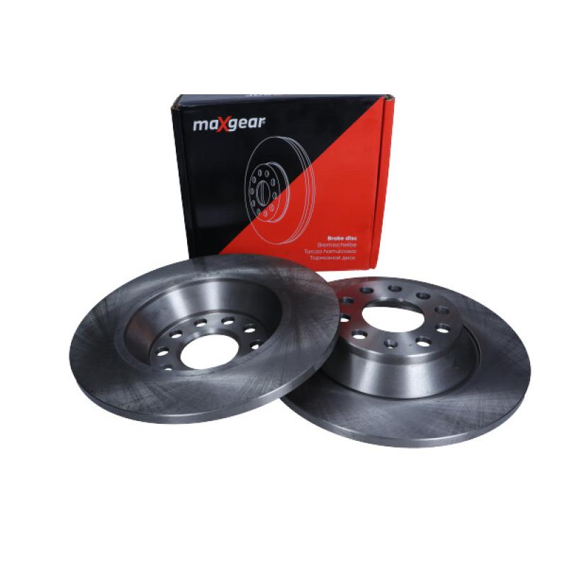 Jeu de 2 disques de frein arrière MAXGEAR 19-1228 - Visuel 1