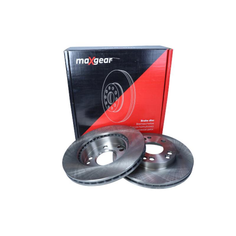 Jeu de 2 disques de frein avant MAXGEAR 19-1239 - Visuel 1
