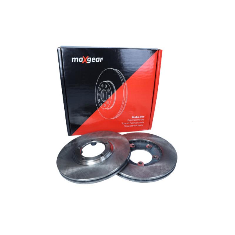 Jeu de 2 disques de frein avant MAXGEAR 19-1253 - Visuel 1