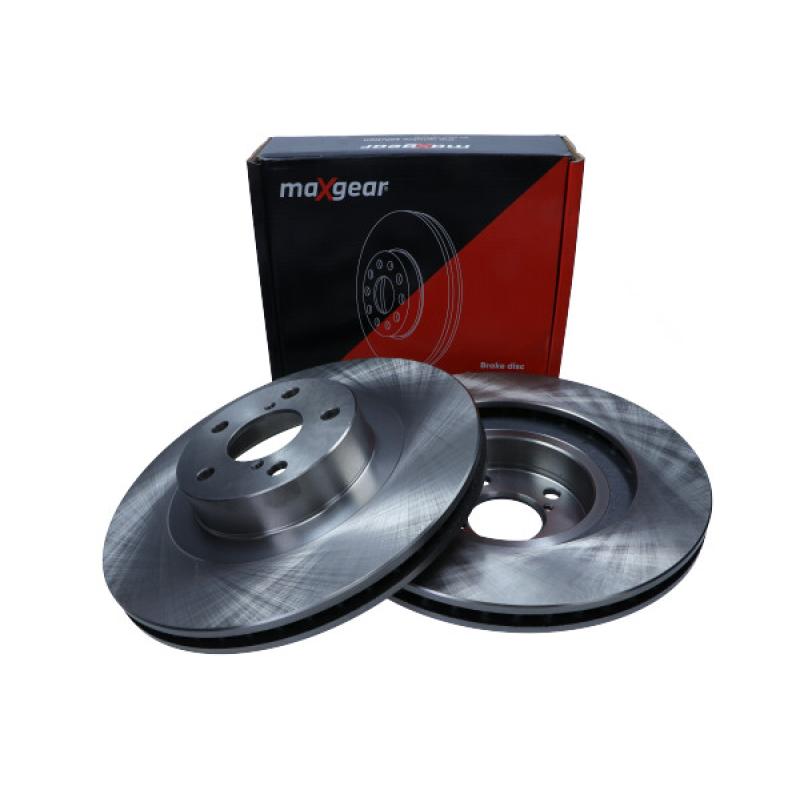 Jeu de 2 disques de frein arrière MAXGEAR 19-1255 - Visuel 1