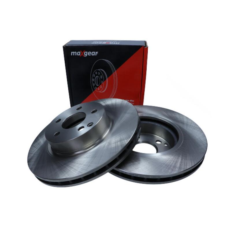 Jeu de 2 disques de frein avant MAXGEAR 19-1261 - Visuel 1