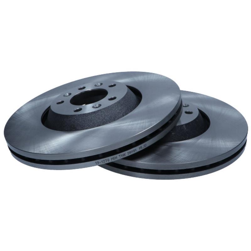 Jeu de 2 disques de frein avant MAXGEAR 19-1270 - Visuel 1