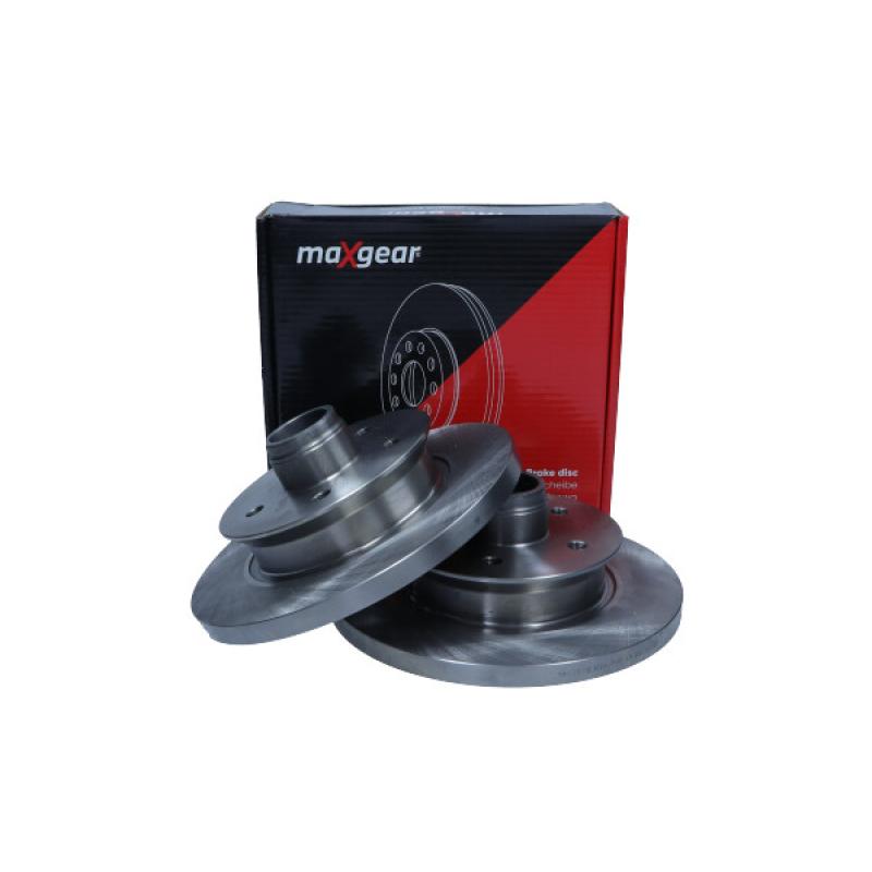 Jeu de 2 disques de frein avant MAXGEAR 19-1273 - Visuel 2