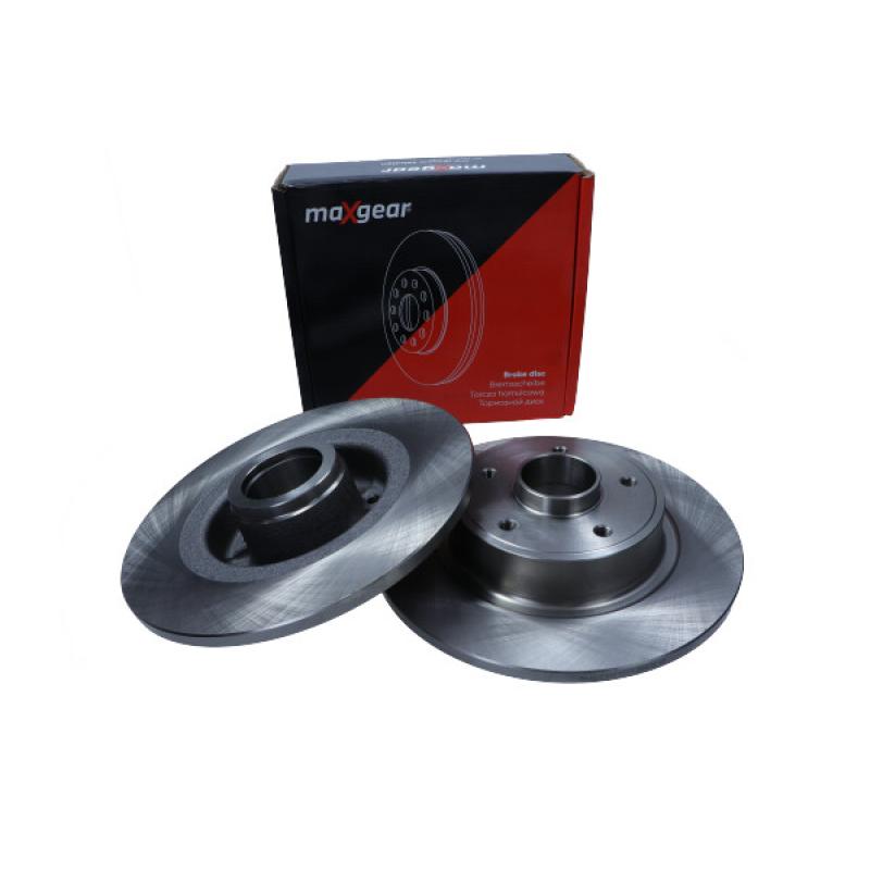 Jeu de 2 disques de frein arrière MAXGEAR 19-1276 - Visuel 1