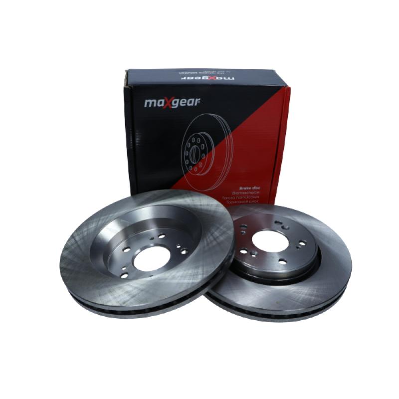Jeu de 2 disques de frein avant MAXGEAR 19-1284 - Visuel 1
