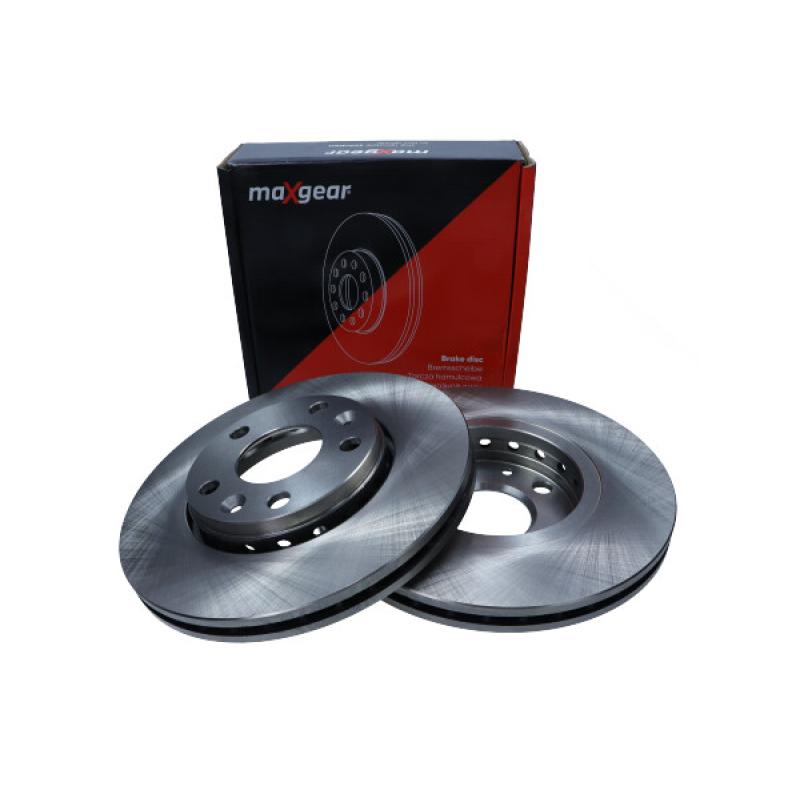 Jeu de 2 disques de frein avant MAXGEAR 19-1285 - Visuel 1