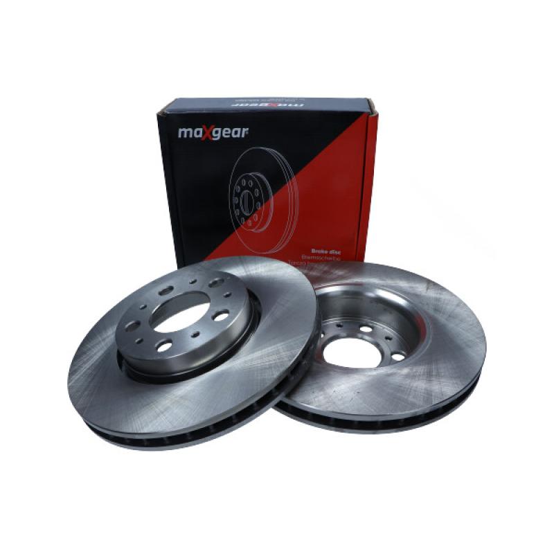 Jeu de 2 disques de frein avant MAXGEAR 19-1296 - Visuel 1