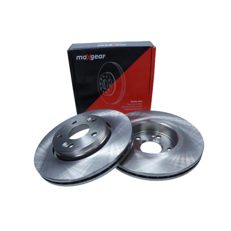 Jeu de 2 disques de frein avant MAXGEAR 19-1299 - Visuel 1