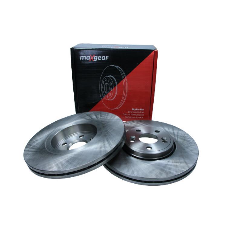 Jeu de 2 disques de frein avant MAXGEAR 19-1300 - Visuel 1