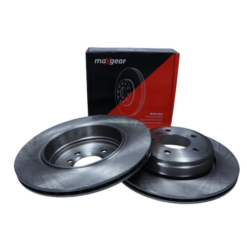 Jeu de 2 disques de frein arrière MAXGEAR 19-1311 - Visuel 1