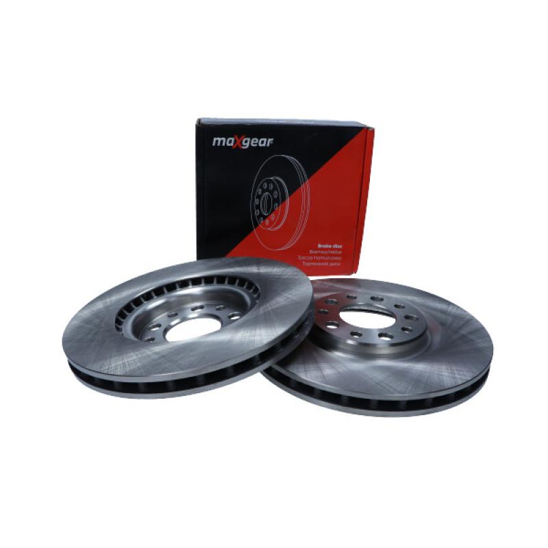 Jeu de 2 disques de frein avant MAXGEAR 19-1325 - Visuel 1